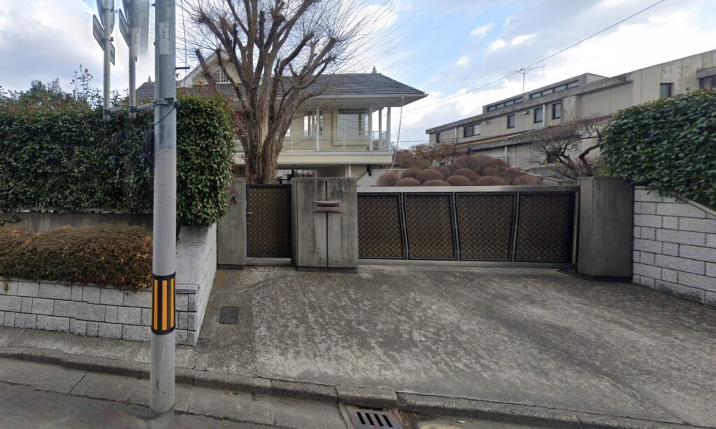 以前の光禅寺通りの洋館１