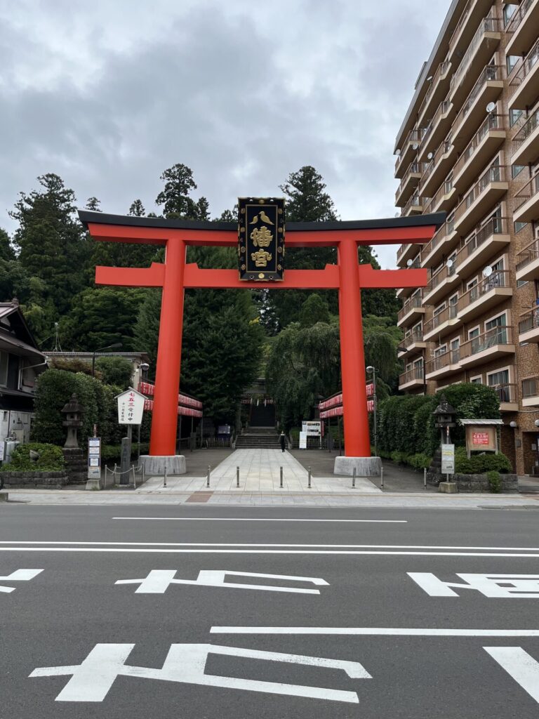 大崎八幡宮の大鳥居