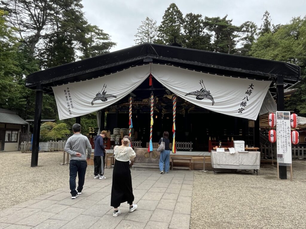 大崎八幡宮の拝殿