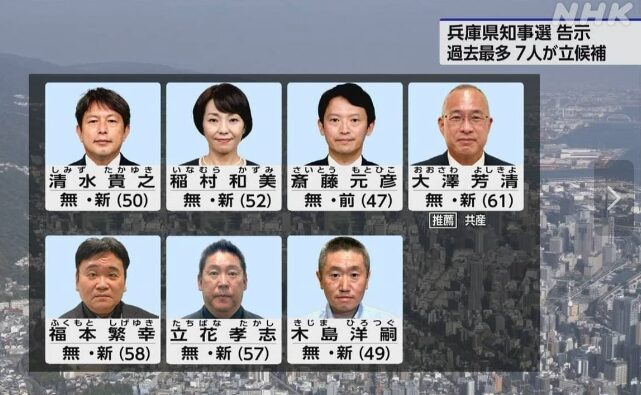 兵庫県知事選