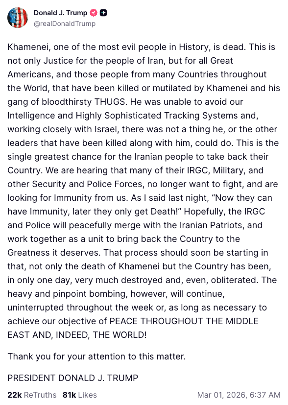 トランプ大統領